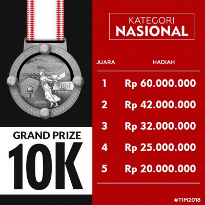 grand prize 10k kategori nasional